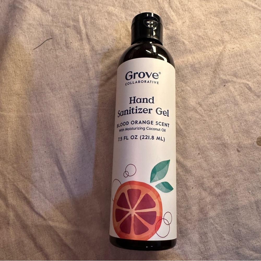 Grove hand sanitizer gel - blood orange scent